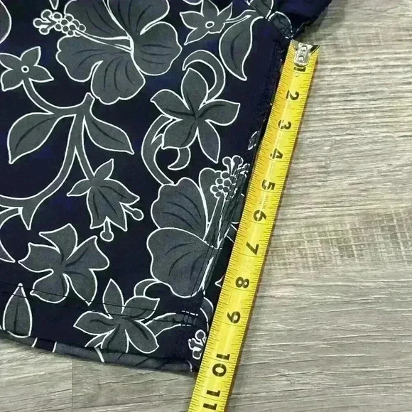 Vintage Y2K Hurley International Boardshorts Swim Trunk Shorts Floral Mens SZ 33 - Picture 10 of 13